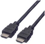 Câble moniteur DE VALEUR HDMI High Speed, ST-ST, noir, 2 M.