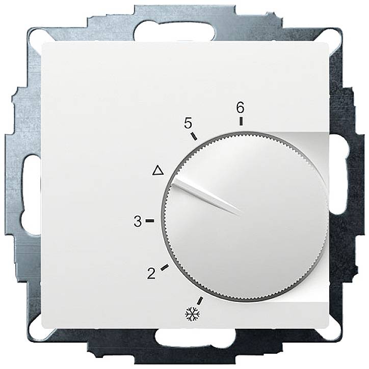 Eberle 191810224602 UTE 1002-RAL9016-G-55 Thermostat d'ambiance encastré 1 pc(s)