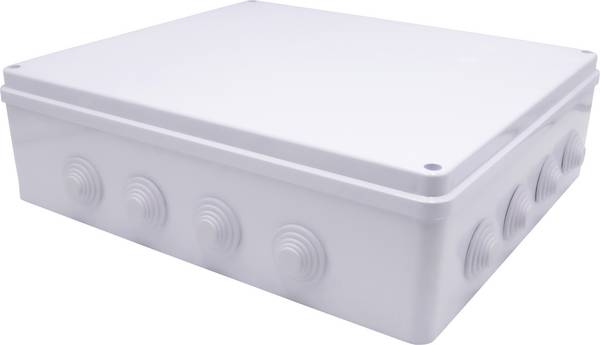 TRU COMPONENTS TC-RA 400x350x120 TC-10239076 Coffret d'installation plastique ABS  blanc 1 pc(s)