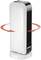 Un ventilateur colonne blanc, haut, avec une grille noire et une fonction rotative, repose sur une base ronde. La marque UNOLD est visible.