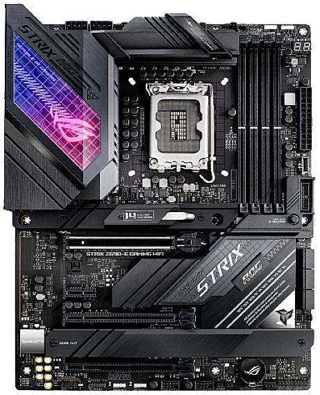 Asus ROG STRIX Z690-E GAMING WIFI Carte mère Socket (PC) Intel® 1700 Facteur de forme (détails) ATX Chipset de la carte -0