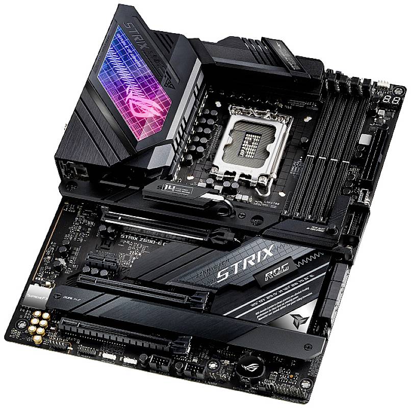 Asus ROG STRIX Z690-E GAMING WIFI Carte mère Socket (PC) Intel® 1700 Facteur de forme (détails) ATX Chipset de la carte -6
