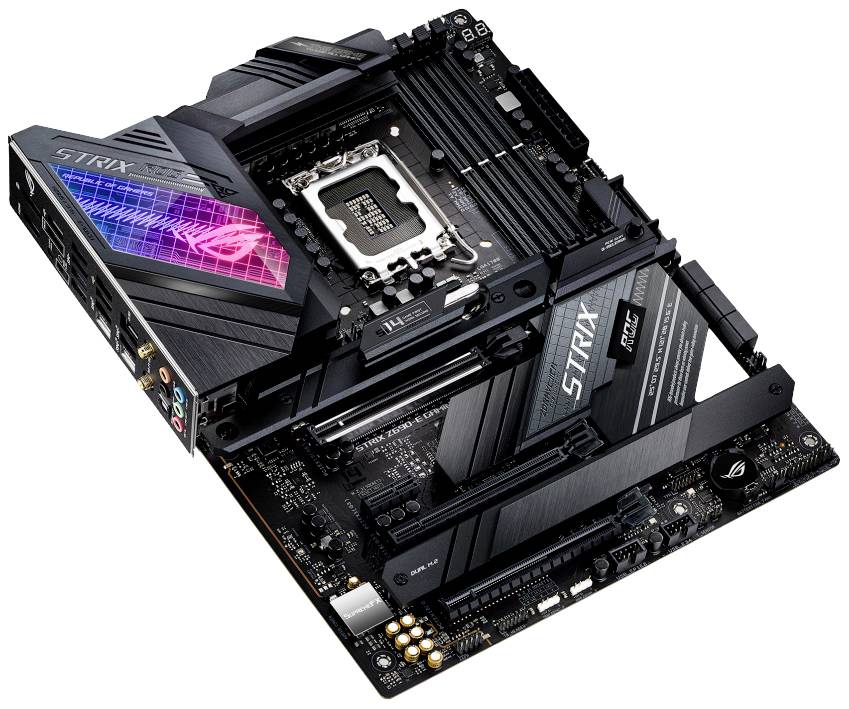 Asus ROG STRIX Z690-E GAMING WIFI Carte mère Socket (PC) Intel® 1700 Facteur de forme (détails) ATX Chipset de la carte -8