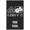 Image du symbole pour Wera KK 65 iS PZ/S pour électricien, pour l'électronique et la mécanique de précision, VDE, pour l'atelier plus/moins La