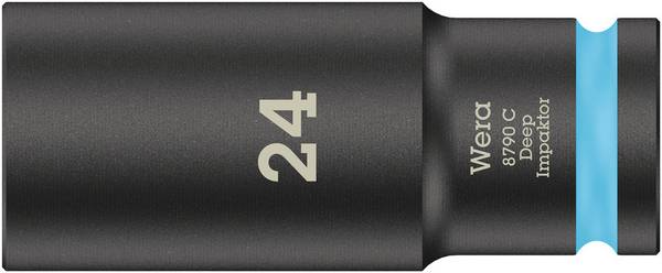 Wera 8790 C Impaktor Deep 05004839001 6 pans intérieurs Douille  24 mm 1/2" 24 mm   1/2" (12.5 mm)