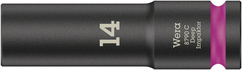 Wera 8790 C Impaktor Deep 05004831001 6 pans intérieurs Douille 14 mm 1/2" 14 mm 1/2" (12.5 mm)