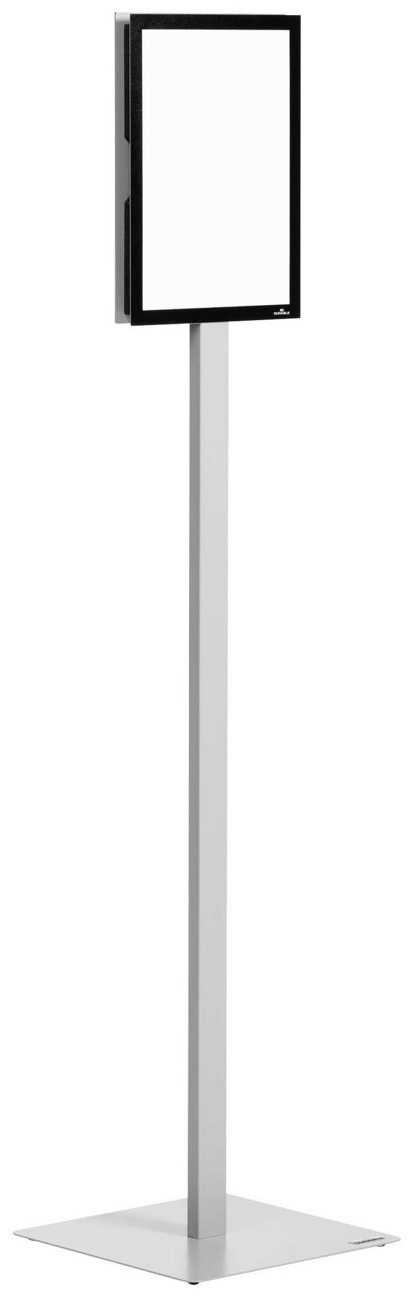Durable 501257 Écran d'information gris (L x l x H) 305 x 305 x 1315 mm 1 x DIN A4
