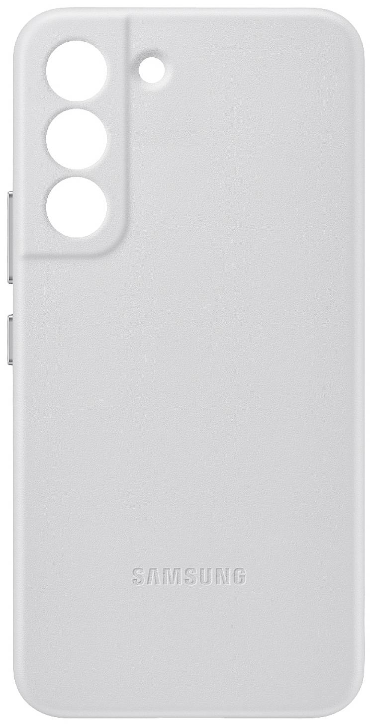 Coque pour Samsung Galaxy S22 5G en Cuir Compatible Recharge Sans Fil-3