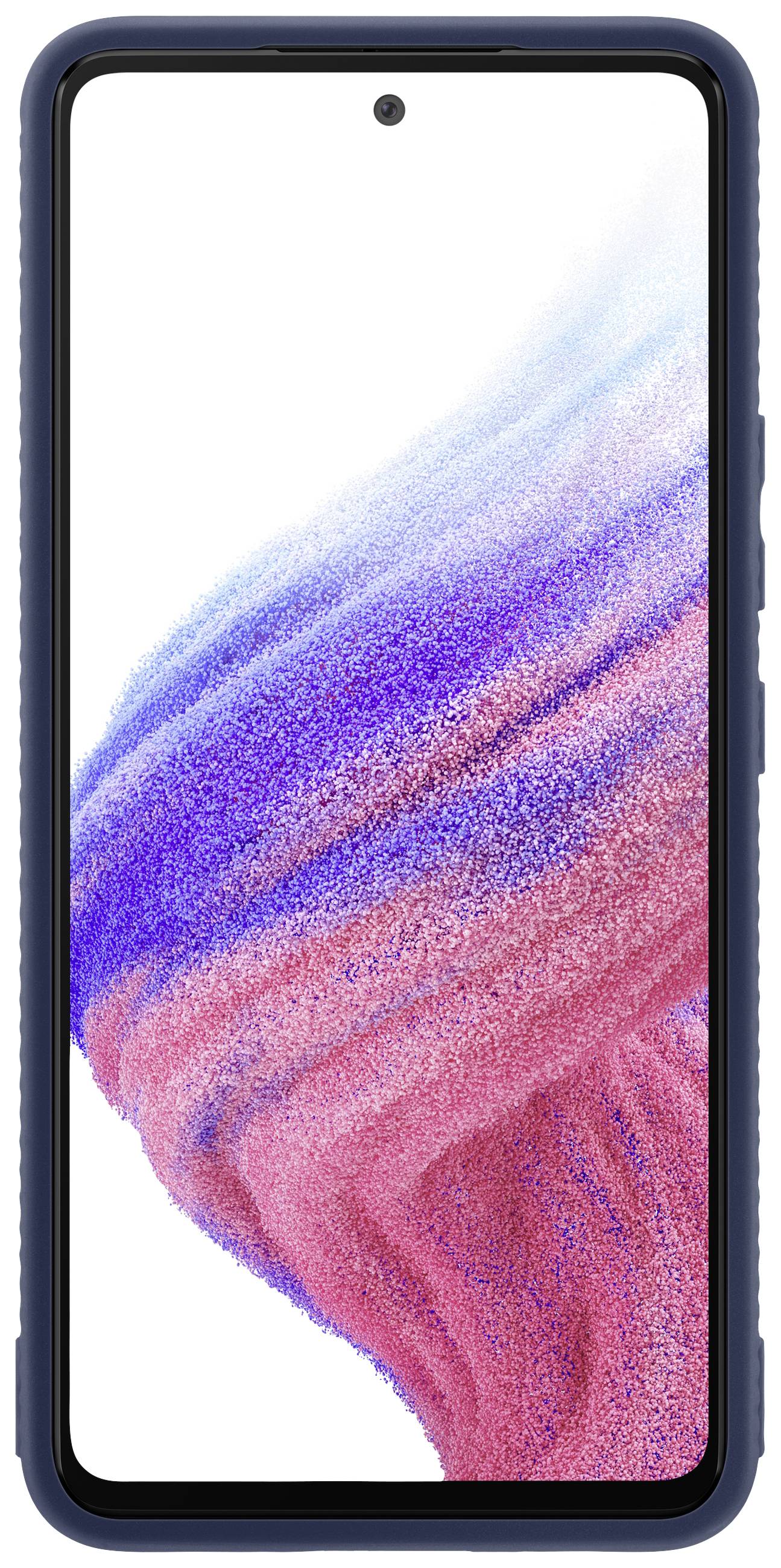 Coque Samsung Galaxy A53 5G Béquille Support Original Bleu nuit-3