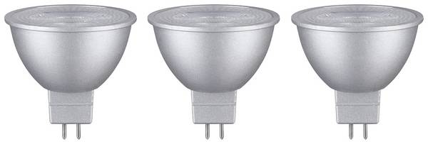 Paulmann 28914 LED CEE G (A - G) GU5.3 réflecteur 6 W blanc chaud (Ø x H) 50 mm x 48 mm  3 pc(s)