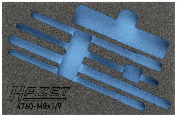 Hazet 163-321L 163-321L Insert en mousse  (L x l) 172 mm x 114 mm