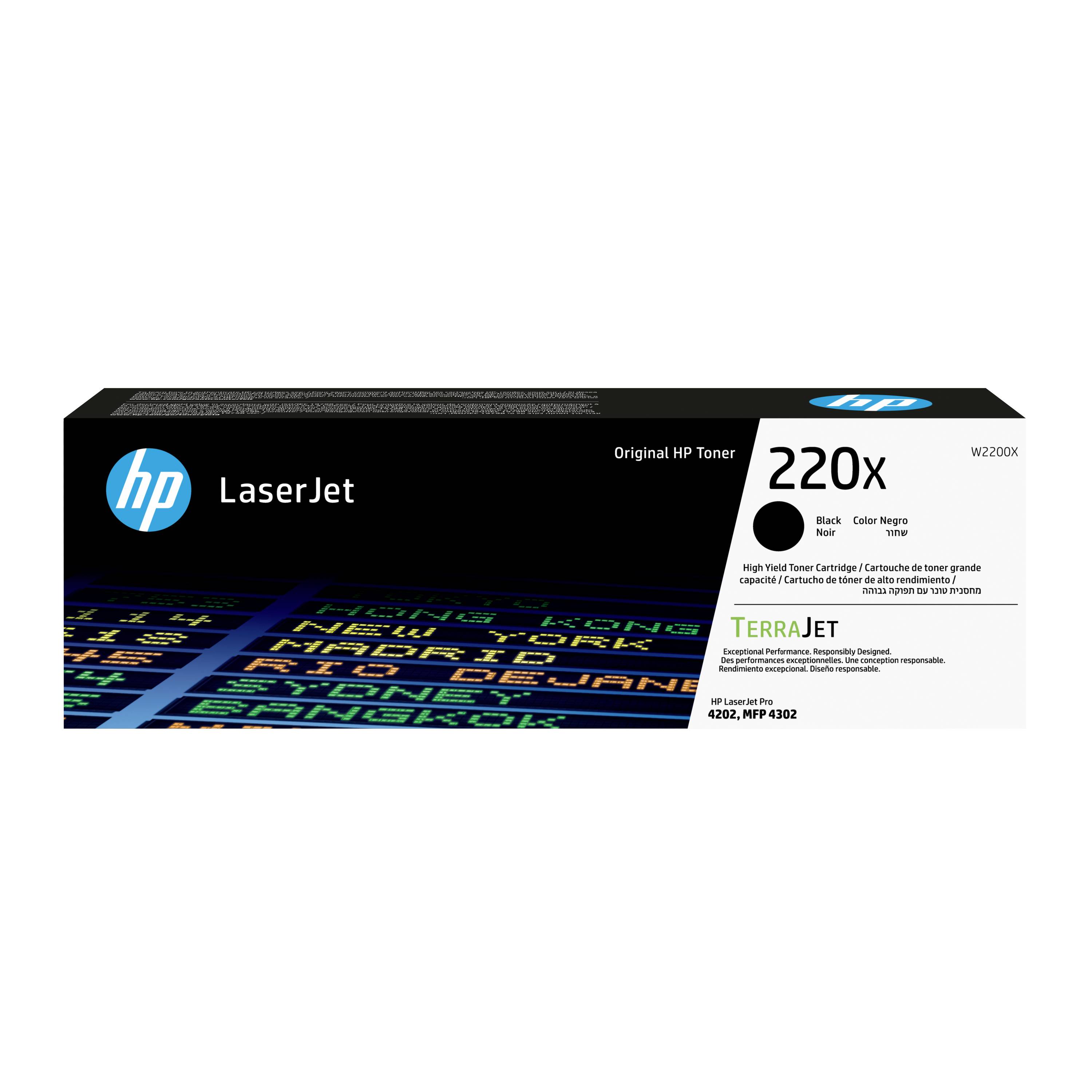 HP Toner 220X d'origine noir 7500 pages W2200X