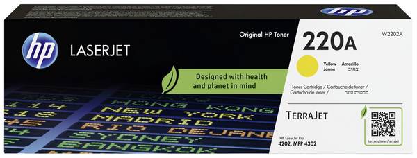 HP Toner 220A d'origine  jaune 1800 pages W2202A
