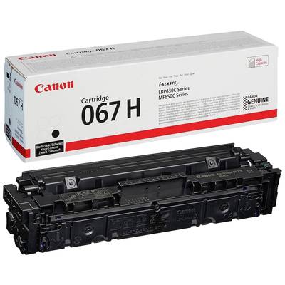 Cartouche de toner Canon 067 H, compatible avec les séries d'imprimantes isensys LBP630C et MF650C, haute capacité pour impression en noir et blanc.