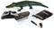 Crocodile télécommandé jouet avec télécommande, mode d'emploi, clé USB, tournevis et pièces de rechange. Idéal pour les enfants.