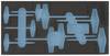 Hazet 163-182L 163-182L Insert en mousse (L x l) 342 mm x 172 mm