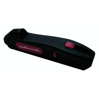 Un appareil noir et compact, doté d'un interrupteur rouge portant l'inscription 'inkercable', qui ressemble à un outil technique.