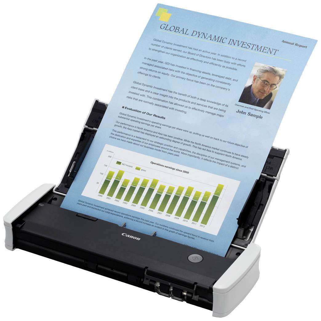 Canon imageFORMULA R10 Scanner de documents A4 600 x 600 dpi 12 pages / minute USB 2.0-5