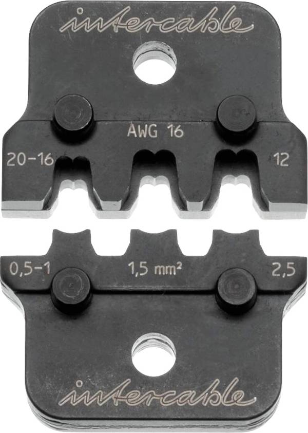 Intercable UEFV48 181369 Insert à compression pour connecteur Faston Convient pour Largeur 4,8 mm 0.5 à 2.5 mm²