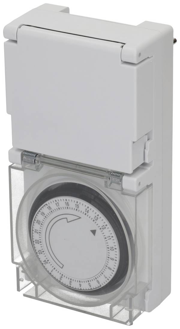 Max Hauri 166222 Minuterie analogique  programme journalier   IP55