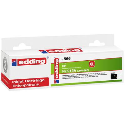 Edding Encre remplace HP 913A, L0R95AE compatible  noir EDD-566 18-566