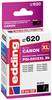Edding Encre remplace Canon PGI-580BK XXL compatible noir EDD-620 18-620