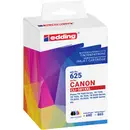 Edding Encre remplace Canon PGI-580+CLI-581XXL compatible pack bundle couleur EDD-625 18-625