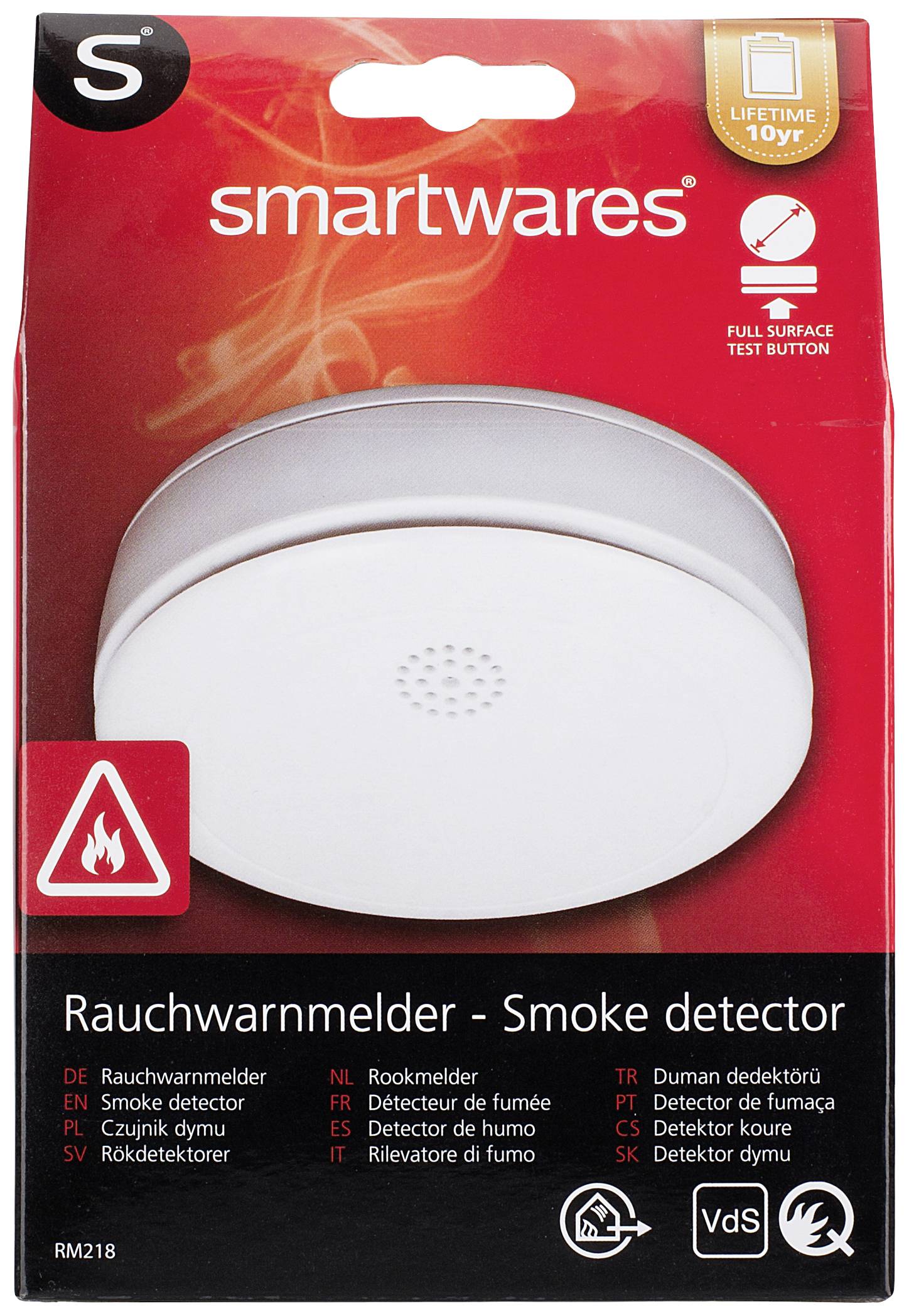 Smartwares 10.024.13 Détecteur de fumée jeu de 3 autonomie 10 ans à pile(s)-7