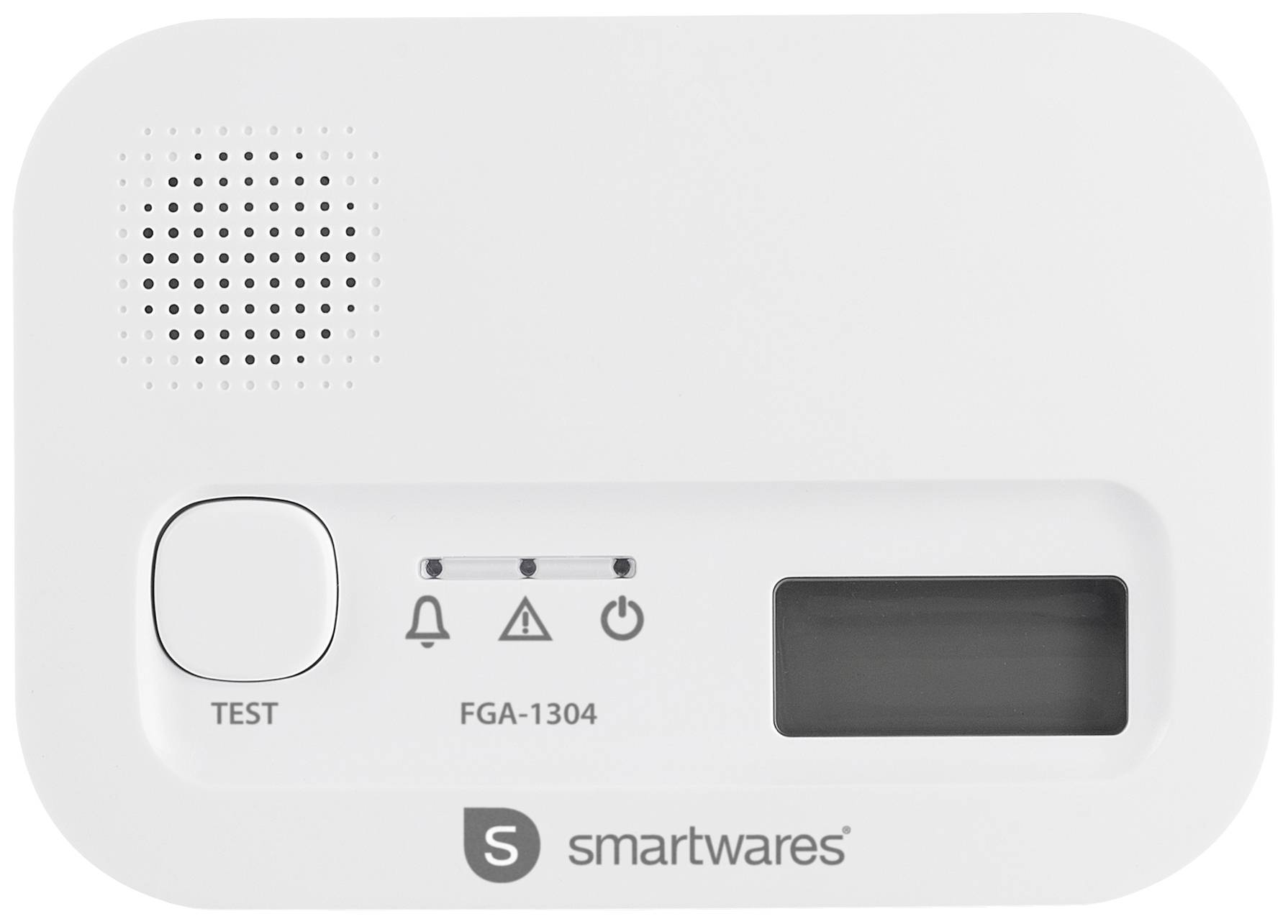 Smartwares FGA-13041 Détecteur de monoxyde de carbone à pile(s) Gaz détecté monoxyde de carbone-1