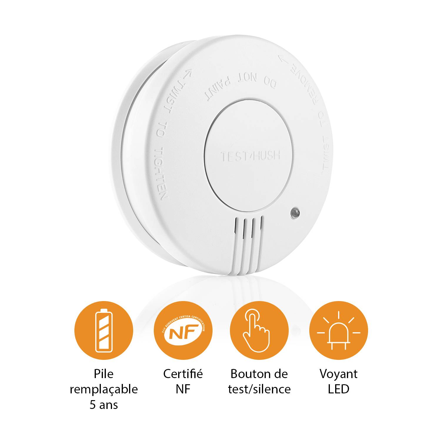 Smartwares FSM-11516 Détecteur de fumée à pile(s)-7