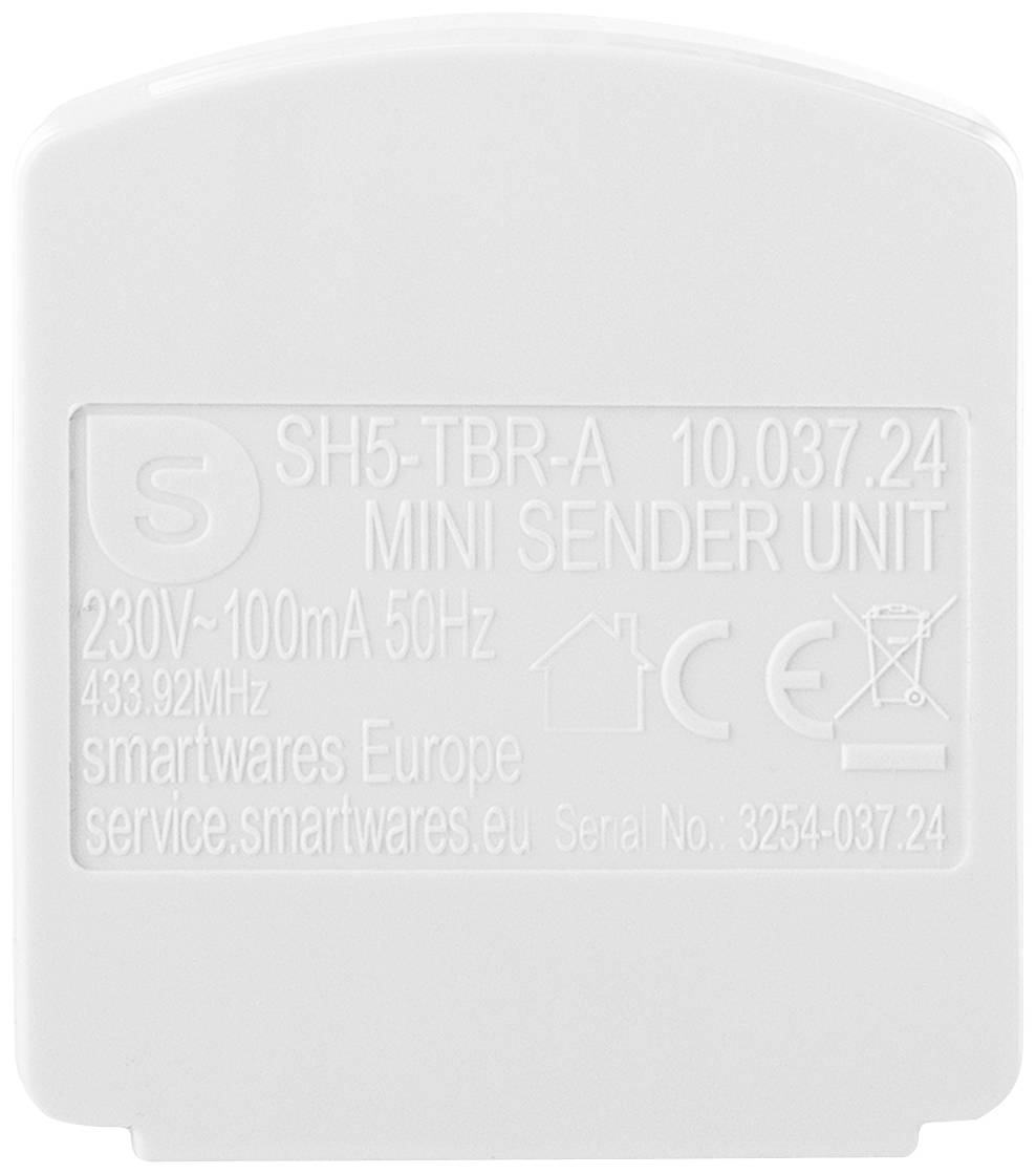 Smartwares SH4-90156 FSK 433 MHz Commutateur sans fil SH4-90156-3