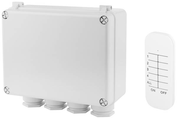 Smartwares SH4-99652  FSK 433 MHz Set d'interrupteur   SH4-99652