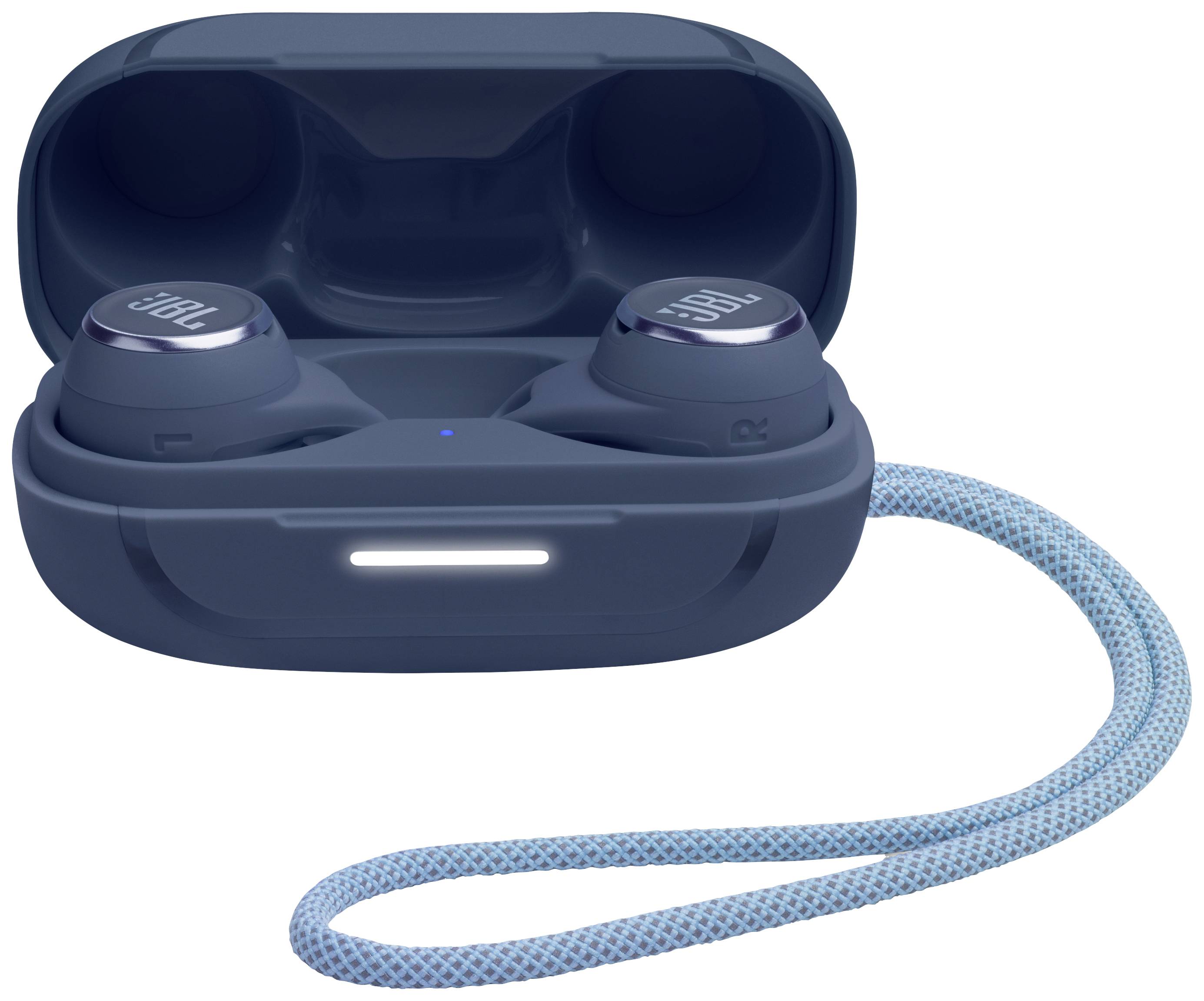 JBL REFLECT AERO BLU pour le sport Oreillette Bluetooth Stereo bleu résistant à la sueur, micro-casque-4