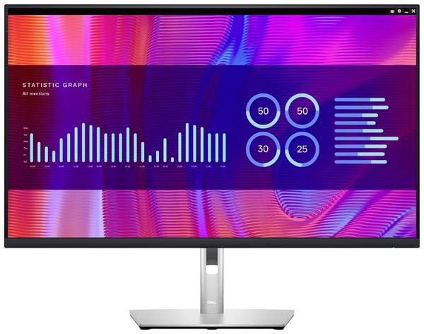 Moniteur LED Dell P3223DE Professional  CEE F (A - G) 80 cm 31.5 pouces  2560 x 1440 pixels 16:9 5 ms DisplayPort, HDMI™, USB 3.1 (Gen 1), USB-C®, RJ45 IPS LED
