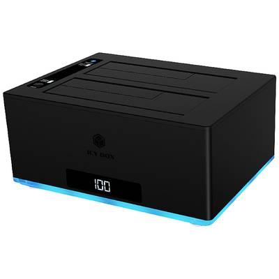 ICY BOX Station d'Accueil USB 3.0 pour SSD ou Dique Dur de 2,5 ou