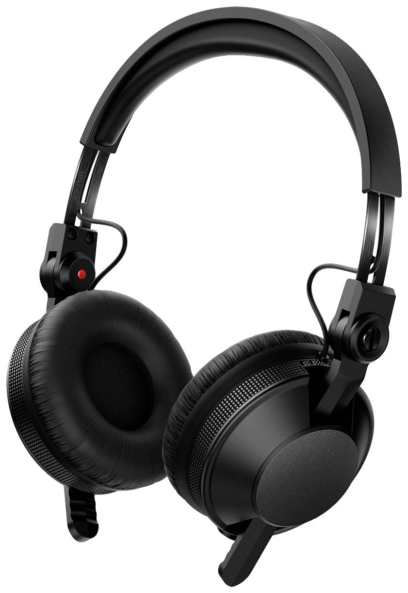 Casque noir supra-auriculaire avec coussinets auriculaires rembourrés et arceau ajustable et flexible. Conçu pour un port confortable et une isolation sonore optimale.