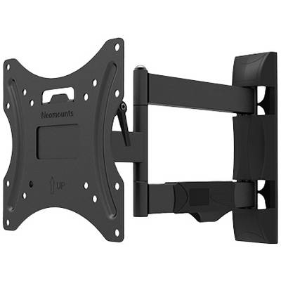 Support mural pour téléviseur à écran plat avec bras orientable. Convient pour un positionnement flexible sur le mur.