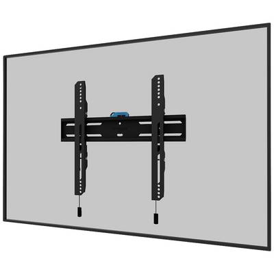 Support mural pour un téléviseur à écran plat, installé sur un mur gris.