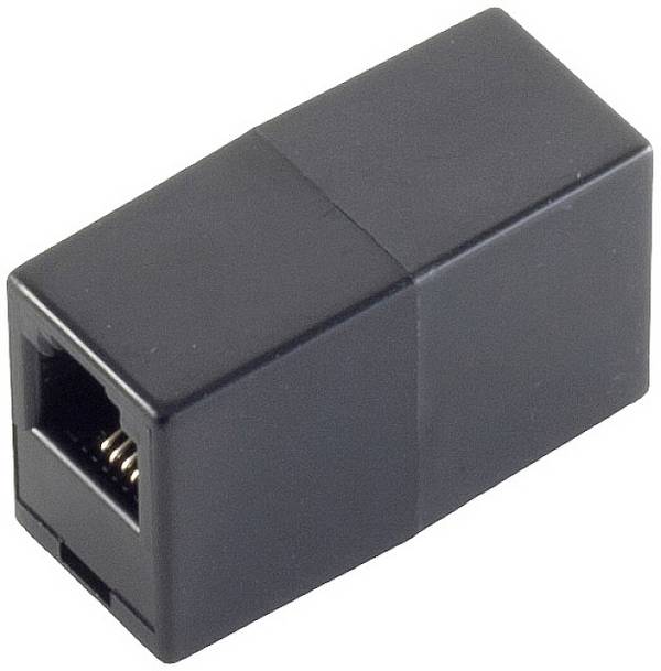 Shiverpeaks téléphone (analogique) Adaptateur [1x RJ11 femelle 6P4C - 1x RJ11 femelle 6P4C]  noir