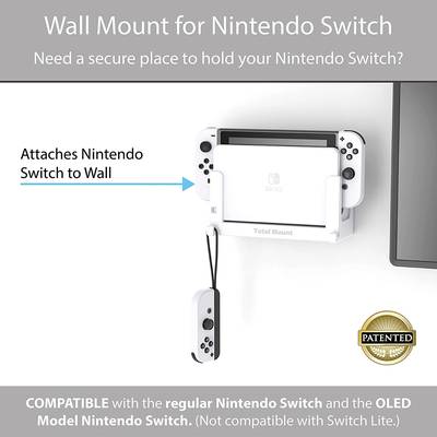 Innovelis TotalMount Grand Support mural Nintendo Switch, Nintendo Switch  OLED