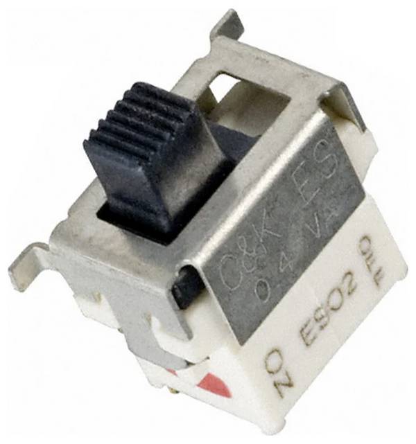 C & K Switches  ES02MSABE    Interrupteur à glissière  20 V    1 x On/Off  IP57  1 pc(s)  Tape