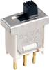 C & K Switches TS01CGE Interrupteur à glissière 120 V 3 A 1 x On/On 1 pc(s) Bulk