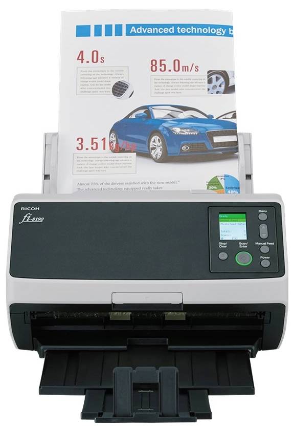 Ricoh Scanner de documents A4 600 x 600 dpi 90 pages / minute USB 3.1 (Gen 1), Gigabit-LAN (1 Gbit/s)-3
