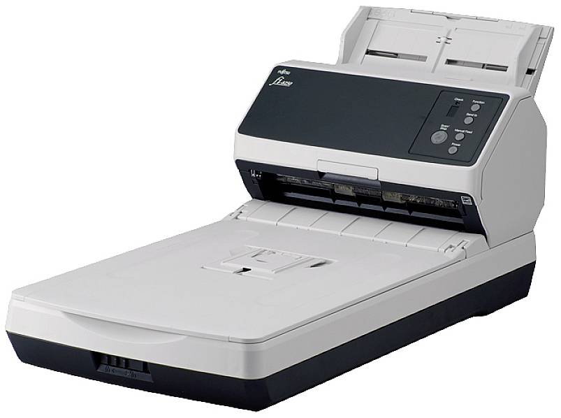 Fujitsu fi-8250 Scanner de documents A4 600 x 600 dpi 50 pages / minute USB 3.1 (Gen 1), Gigabit-LAN (1 Gbit/s)-0
