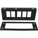 TRU COMPONENTS DVK 24/10 Barrette d'entrée de câble Ø max. des bornes 16 mm Polyamide noir 1 pc(s)