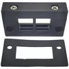 TRU COMPONENTS DVK-W2 Barrette d'entrée de câble Ø max. des bornes 16 mm Polyamide noir 1 pc(s)
