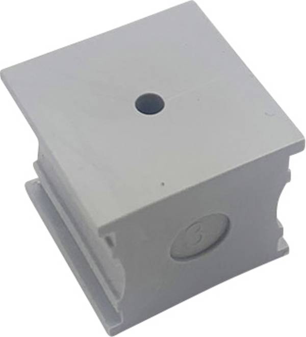 TRU COMPONENTS ELT 3 Passe-câbles fendu Ø max. des bornes 4 mm Elastomère gris 1 pc(s)