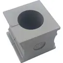 TRU COMPONENTS ELT 13 Passe-câbles fendu Ø max. des bornes 14 mm Elastomère gris 1 pc(s)