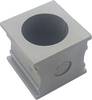 TRU COMPONENTS ELT 15 Passe-câbles fendu Ø max. des bornes 16 mm Elastomère gris 1 pc(s)