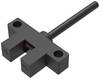 TRU COMPONENTS Barrière lumineuse à fourche SK-206NA-W TC-10329312 type K commutation en réception, commutation sans réception 5 - 24 V/DC 1 pc(s)